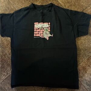 Empyre Black Tee with Red and Green Graphic